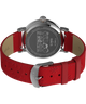 TW2W44400 Peanuts® x Timex Standard Snoopy Santa 40mm Leather Strap Watch Caseback with Attachment Image