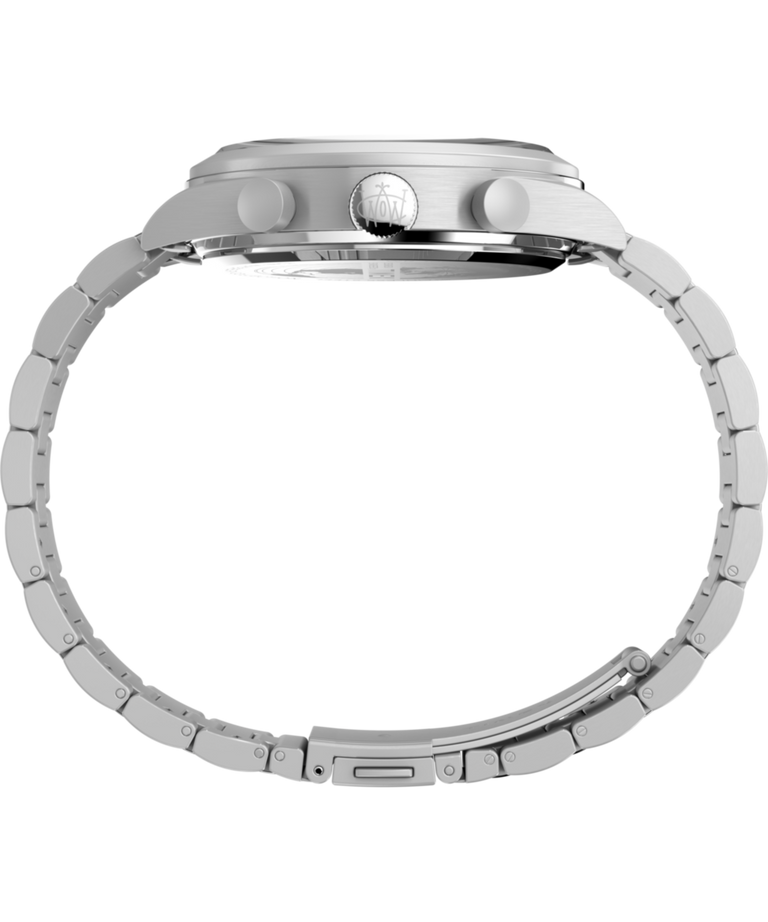 TW2W47800 Waterbury Traditional Fly Back Chronograph 43mm Stainless Steel Bracelet Watch Profile Image