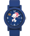 TW2W48500 Timex x Peanuts Snoopy Football 40mm Fabric Strap Watch Primary Image