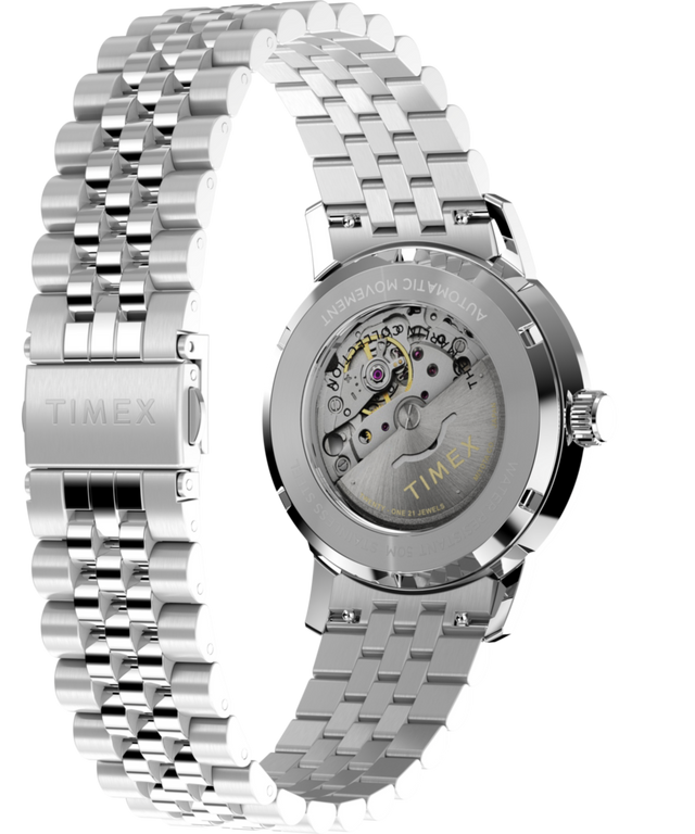 TW2W59200 Marlin® Automatic 40mm Stainless Steel Bracelet Watch Caseback with Attachment Image