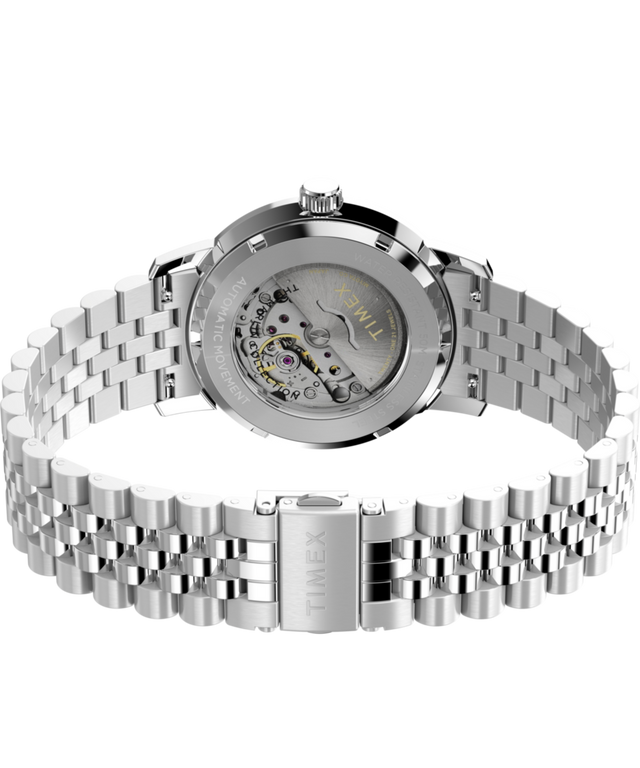 TW2W59200 Marlin® Automatic 40mm Stainless Steel Bracelet Watch Caseback with Attachment Image