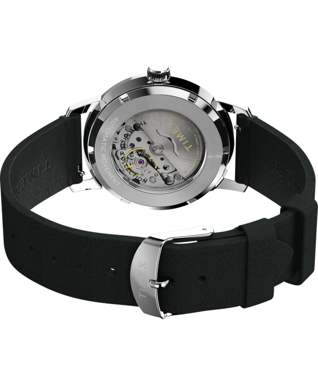 TW2W59700 Marlin® Automatic 40mm Leather Strap Watch Caseback with Attachment Image