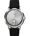 TW2W68800 Peanuts® x Timex Marlin® Automatic Saxophonist 40mm Leather Strap Watch Primary Image
