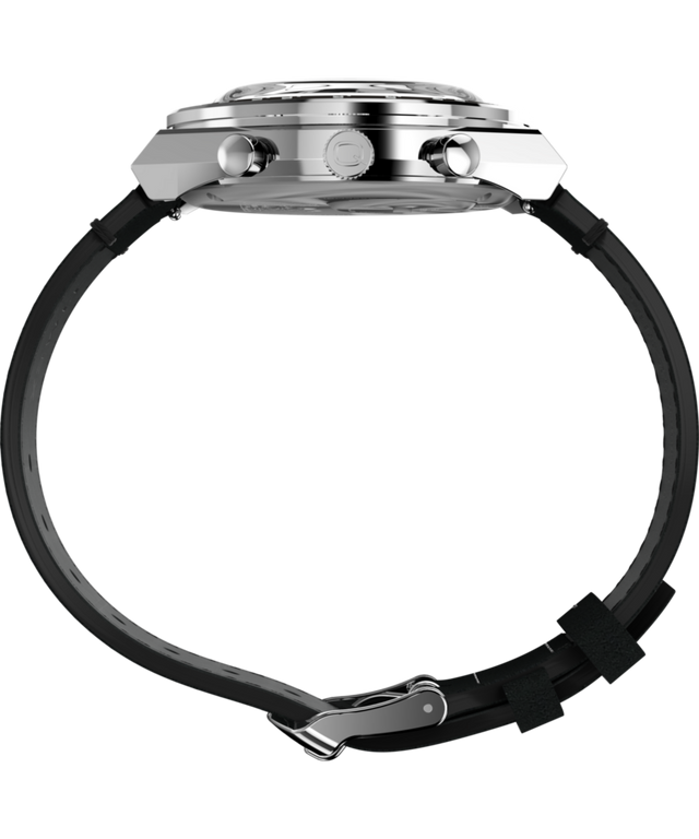 TW2W68900 Peanuts® x Q Timex® Snoopy 40mm Leather Strap Watch   Profile Image