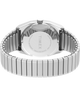 TW2W70800 Timex® Automatic 1983 E Line Reissue 34mm Stainless Steel Expansion Band Watch  Caseback with Attachment Image