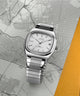 TW2W70800 Timex® Automatic 1983 E Line Reissue 34mm Stainless Steel Expansion Band Watch  Collab Additional Image