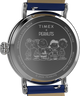 TW2W72700 Peanuts® x Timex Standard Pumpkin Patch 40mm Leather Strap Watch   Caseback Image