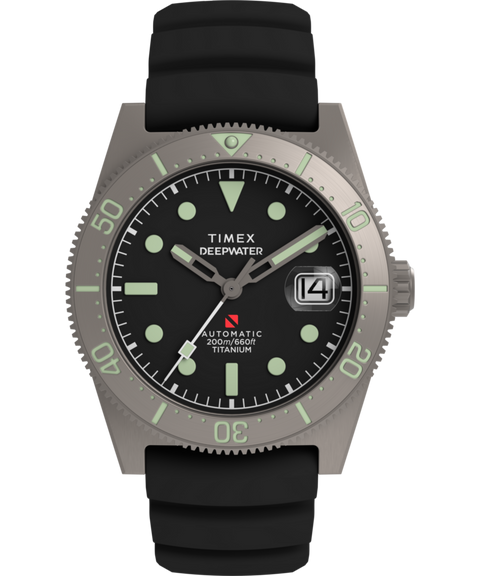 Deepwater Reef 200 Titanium Automatic 41mm Synthetic Rubber Strap