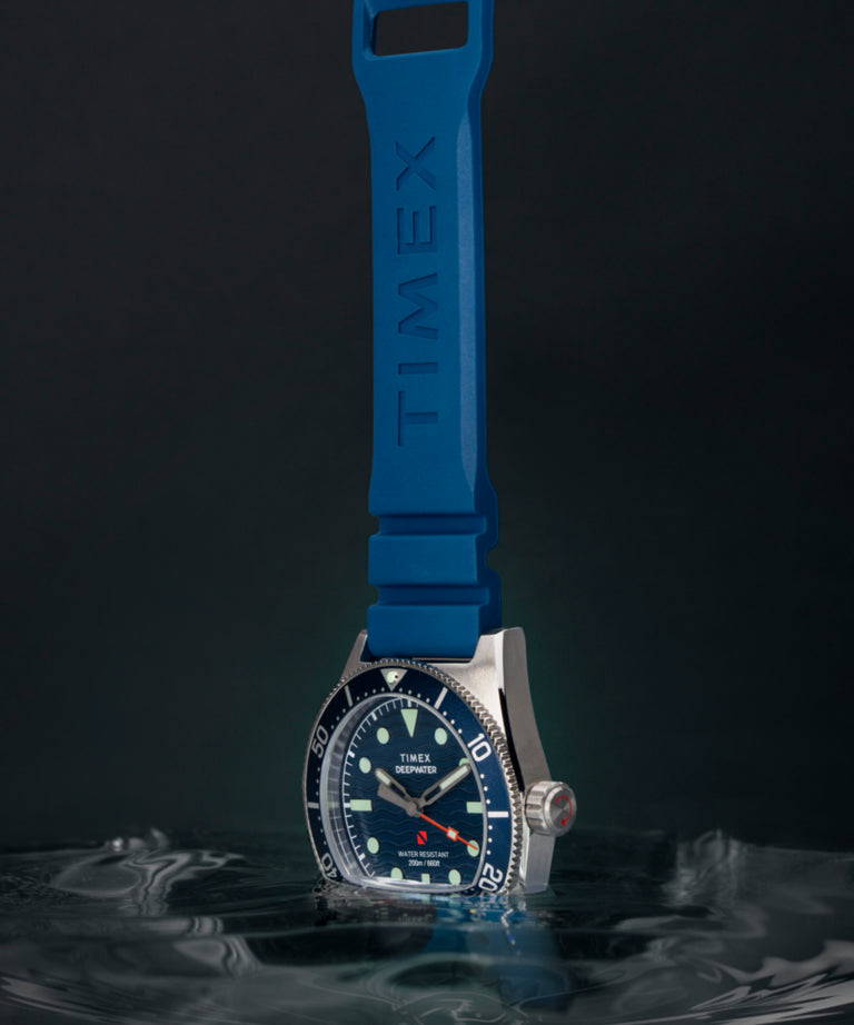 TW2W74600 Deepwater Reef 200 41mm Synthetic Rubber Strap Watch    Collab Additional Image