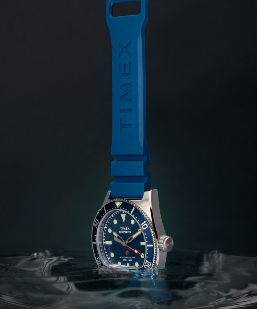Deepwater Reef 200 41mm Synthetic Rubber Strap Watch - TW2W74600