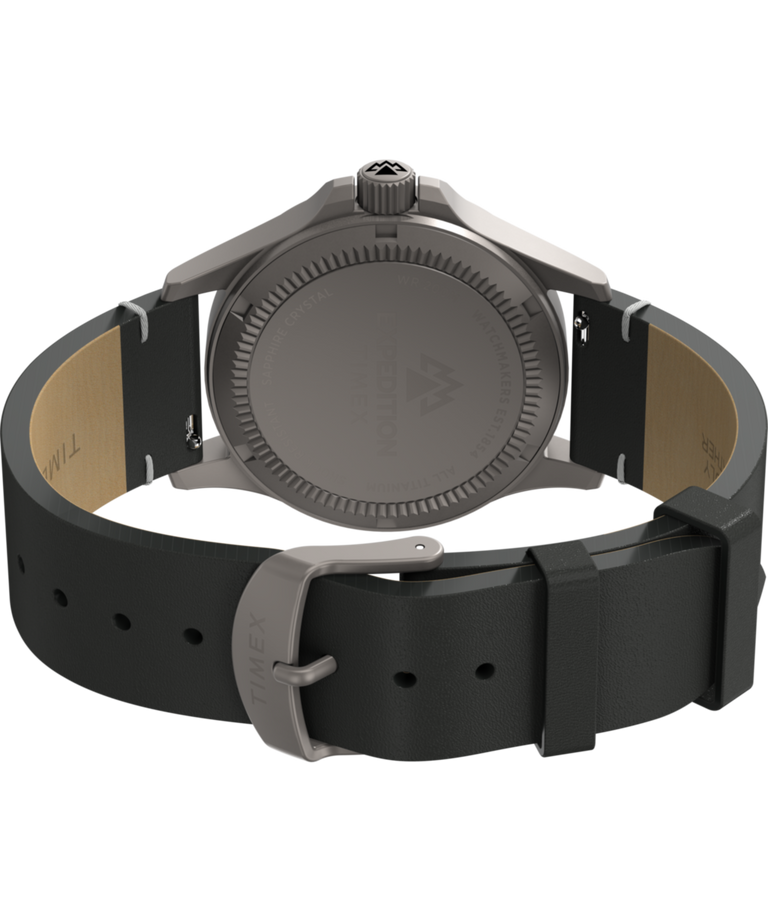 TW2W78100 Expedition Titanium 38mm Leather Strap Watch  Caseback with Attachment Image