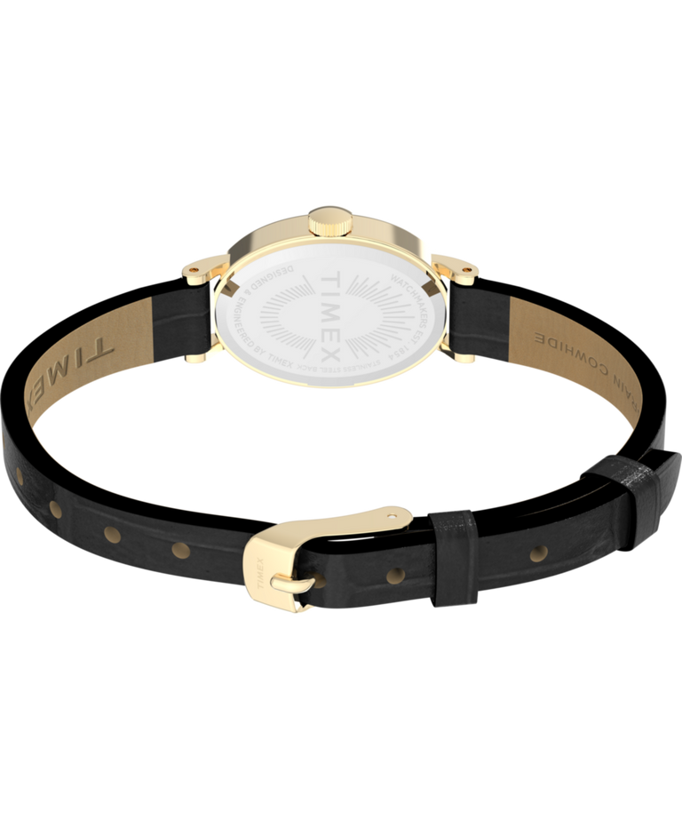 TW2W78300 Cavatina 19mm Leather Strap Watch Caseback with Attachment Image