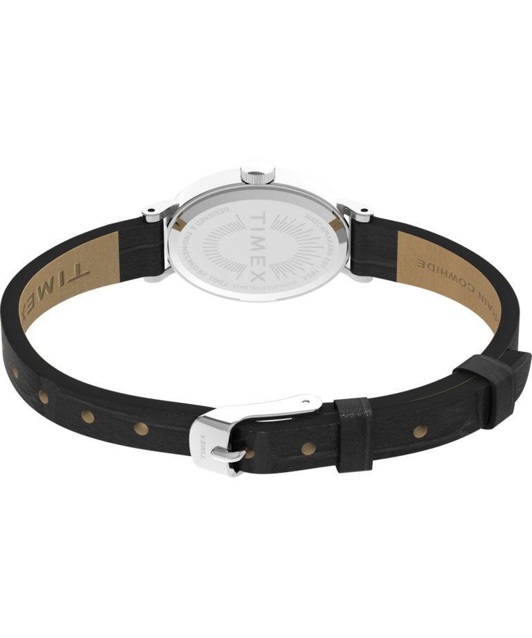 TW2W78400 Cavatina 19mm Leather Strap Watch Caseback with Attachment Image