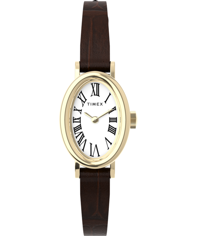 TW2W78500 Cavatina 19mm Leather Strap Watch Primary Image