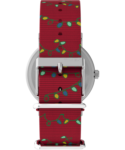 TW2W80800 Timex x Peanuts Weekender Holiday 38mm Fabric Strap Watch Strap Image