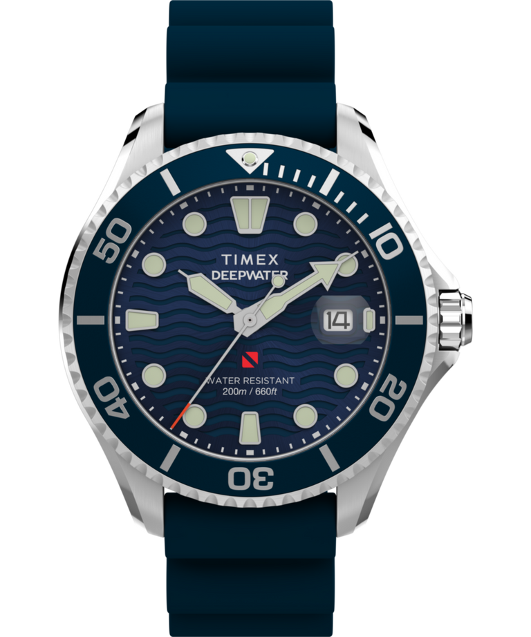 TW2W81500 Deepwater Meridian 200 44mm Synthetic Rubber Strap Watch  Primary Image