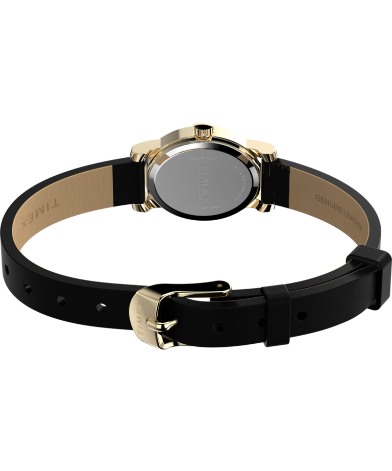 TW2W82600 Cavatina 18mm Leather Strap Watch Caseback with Attachment Image