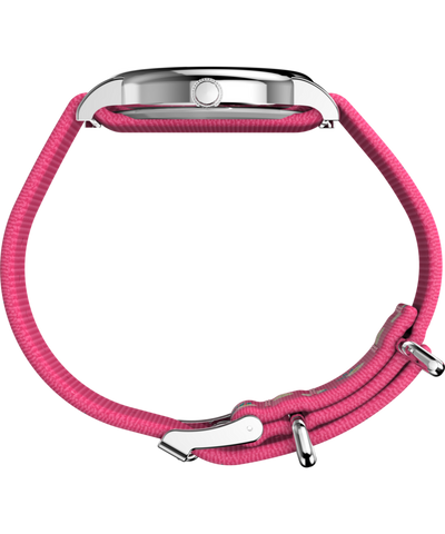 TW2W83100 Peanuts® x Timex Weekender Floral 38mm Fabric Strap Watch Profile Image