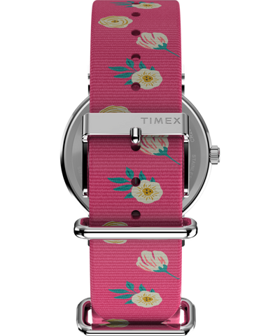 TW2W83100 Timex x Peanuts® Timex Weekender Floral 38mm Fabric Strap Watch Strap Image