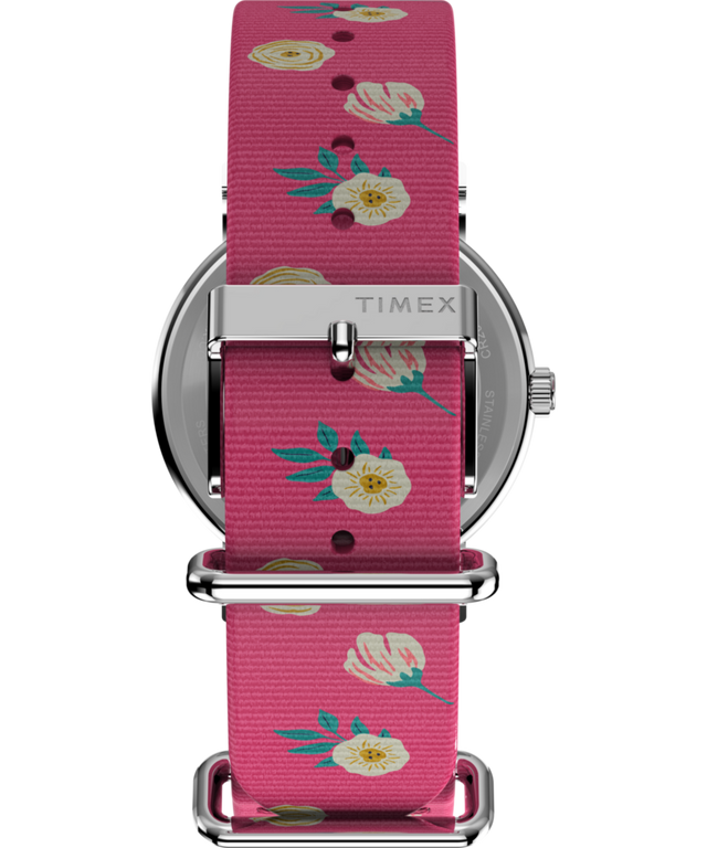 TW2W83100 Timex x Peanuts® Timex Weekender Floral 38mm Fabric Strap Watch Strap Image