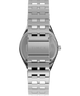 TW2W83300 Timex x Peanuts® Q Timex® GMT 38mm Stainless Steel Bracelet Watch Strap Image