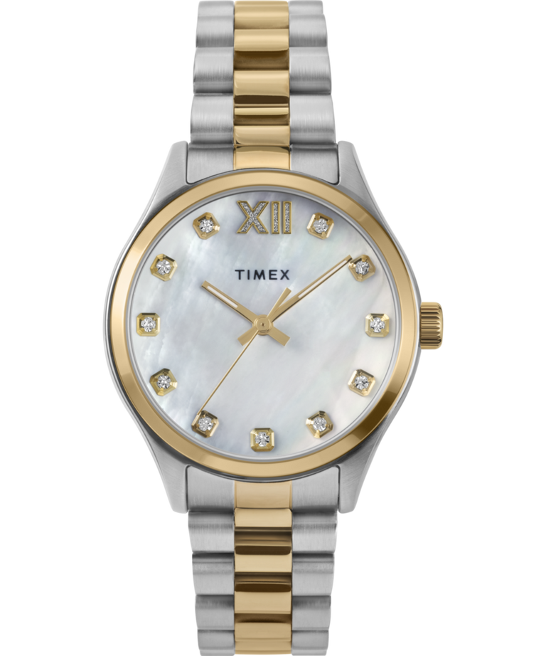 TW2W85500 Timex Legacy 34mm Stainless Steel Bracelet Watch  Primary Image