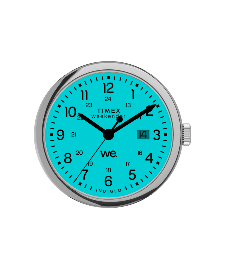 TW2W86000 Weekender 40mm Fabric Strap Watch  Indiglo On