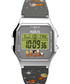 TW2W90100 Timex x Peanuts® T80 Peanuts Space 34mm Resin Strap Watch Primary Image