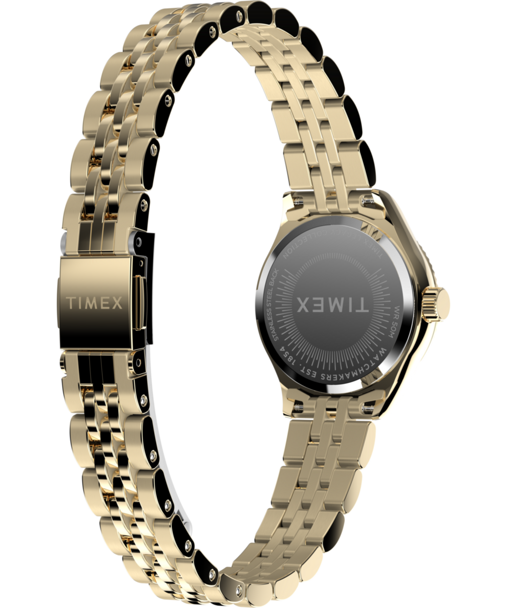 TW2W90800 Timex Legacy Mini 25mm Stainless Steel Bracelet Watch  Caseback with Attachment Image