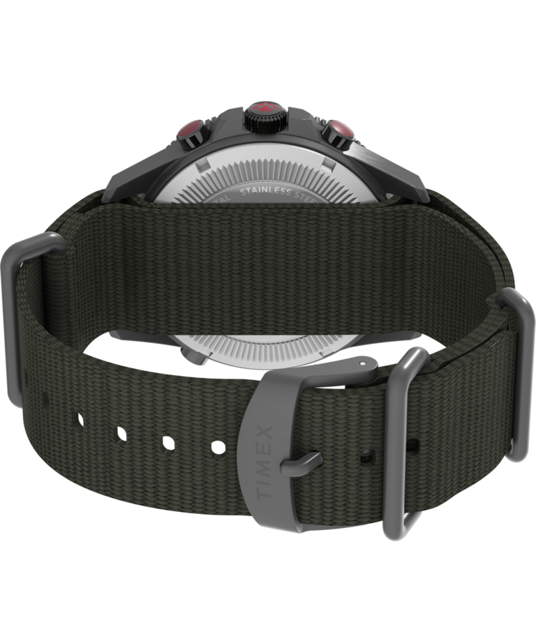 TW2W91100 Expedition Tide-Temp-Compass 43mm Fabric Strap Watch Caseback with Attachment Image