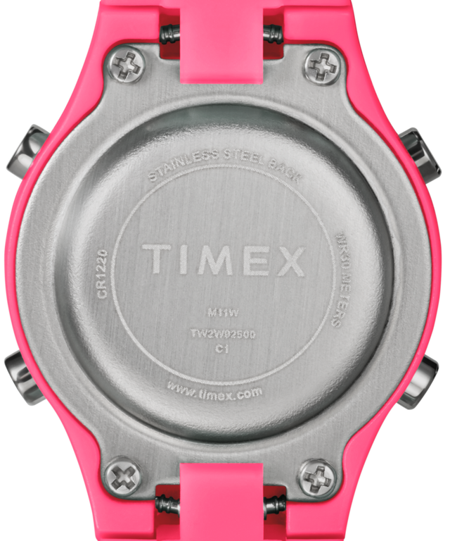 TW2W92500 TIMEX TIME MACHINES® 27mm Resin Strap Watch  Caseback Image