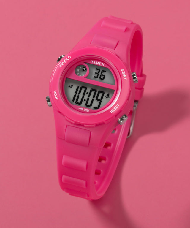 TW2W92500 TIMEX TIME MACHINES® 27mm Resin Strap Watch  Campaign Key Silhouettes (Beauty shots) Image