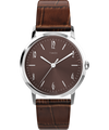 TW2W93300 Marlin® Hand-Wound 34mm Leather Strap Watch Primary Image