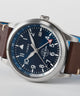 TW2W97300 Pan Am® x Timex Waterbury GMT 39mm Leather Strap Watch  Campaign Key Silhouettes (Beauty shots) Image