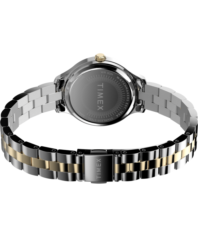 TW2W98100 Peyton 32mm Stainless Steel Bracelet Watch Caseback with Attachment Image