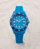 TW2Y04300 Timex Legacy #tide 42mm Recycled Plastic Bracelet Watch Campaign Key Silhouettes (Beauty shots) Image
