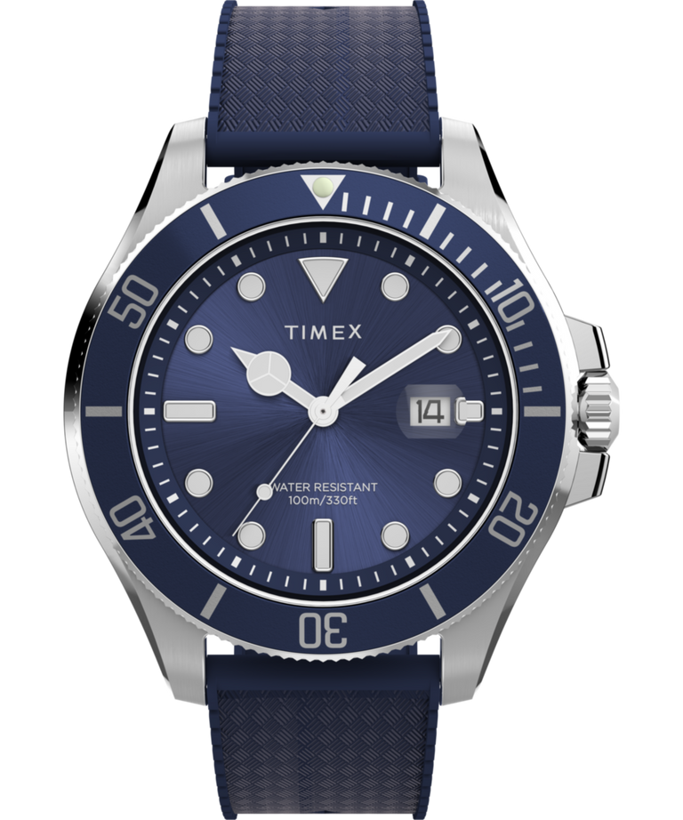 TW2Y05000 Harborside Coast 44mm Synthetic Rubber Strap Watch Primary Image