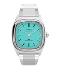 TW2Y07300 Timex® Automatic 1983 E Line 34mm Stainless Steel Expansion Band Watch Primary Image
