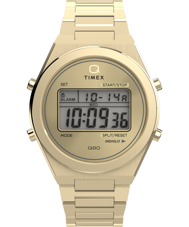 TW2Y09700 Q Timex® Q80 Continental 39mm Stainless Steel Bracelet Watch Primary Image