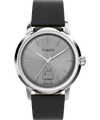 TW2Y10000 Timex x Peanuts® Marlin® Automatic 75th Anniversary Edition 40mm Leather Strap Watch Primary Image