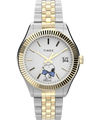 TW2Y11100 Peanuts® x Timex Timex Legacy Bowtie 34mm Stainless Steel Bracelet Watch Primary Image