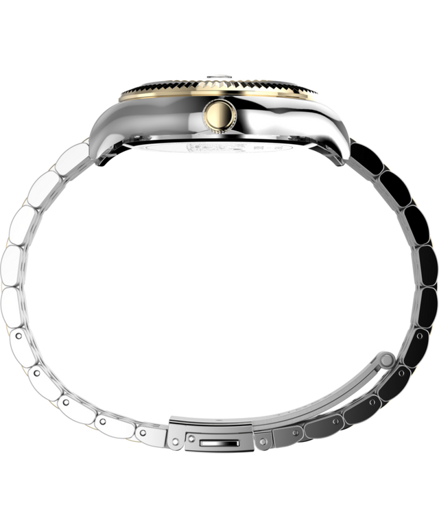 TW2Y11100 Peanuts® x Timex Legacy Bowtie 34mm Stainless Steel Bracelet Watch Profile Image