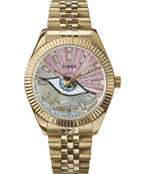 アクセサリー wachi Timex x Jacquie Aiche Guiding Light 36mm Stainless Steel Bracelet