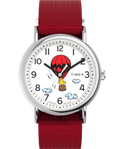 TW2Y11700 Timex Weekender x Peanuts Balloon 38mm Fabric Strap Watch Primary Image