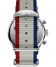 TW2Y15800 Timex Weekender New England Chronograph 40mm Eco-Conscious Fabric Strap Watch Strap Image