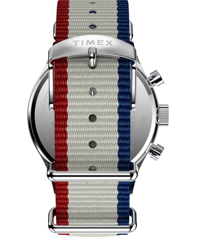 TW2Y15800 Timex Weekender New England Chronograph 40mm Eco-Conscious Fabric Strap Watch Strap Image