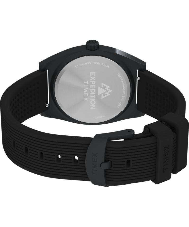 TW2Y18100 Expedition® Capstone 39mm Silicone Strap Watch Caseback with Attachment Image