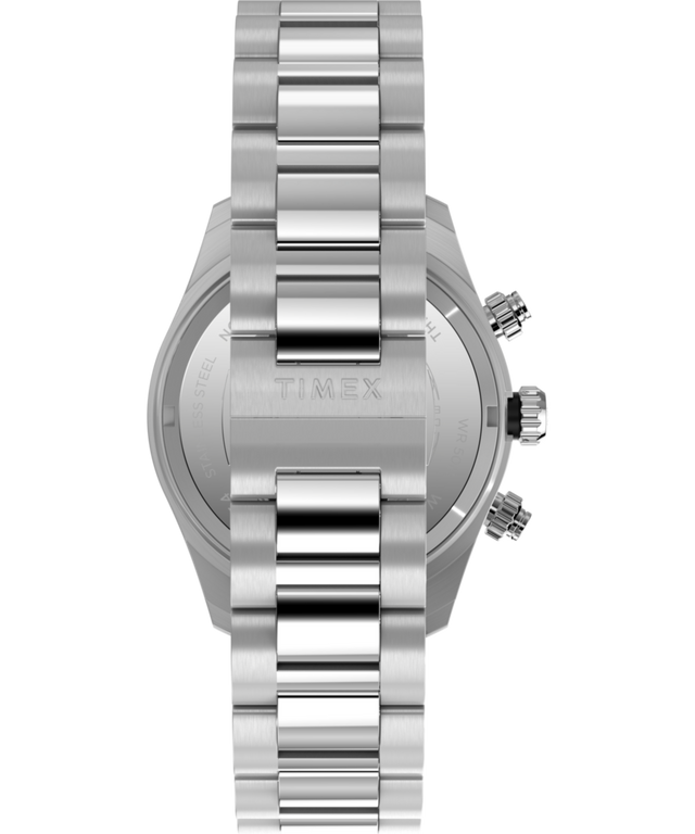 TW2Y19200 Waterbury Heritage Chronograph 39mm Stainless Steel Bracelet Watch   Strap Image