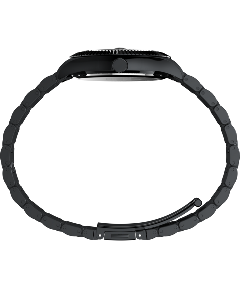 TW2Y19600 Timex x Wednesday Timex Legacy 36mm Stainless Steel Bracelet Watch Profile Image