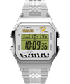 TW2Y20000 Timex x Peanuts® T80 75th Anniversary Edition 34mm Stainless Steel Bracelet Watch Primary Image